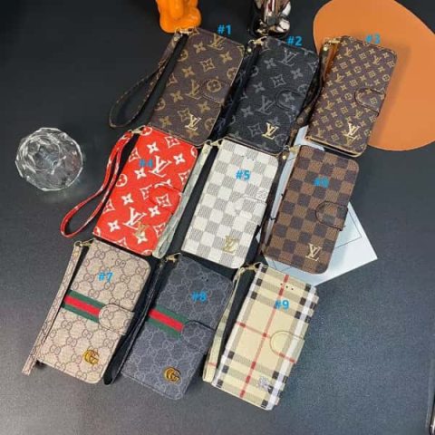 LV iPhone Case with Card Holder for iPhone 17/16/15/14/13/12/11 LV-ZT52